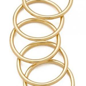 Rouelle Chaya 14k Three Knuckle Rings: Dainty 14..